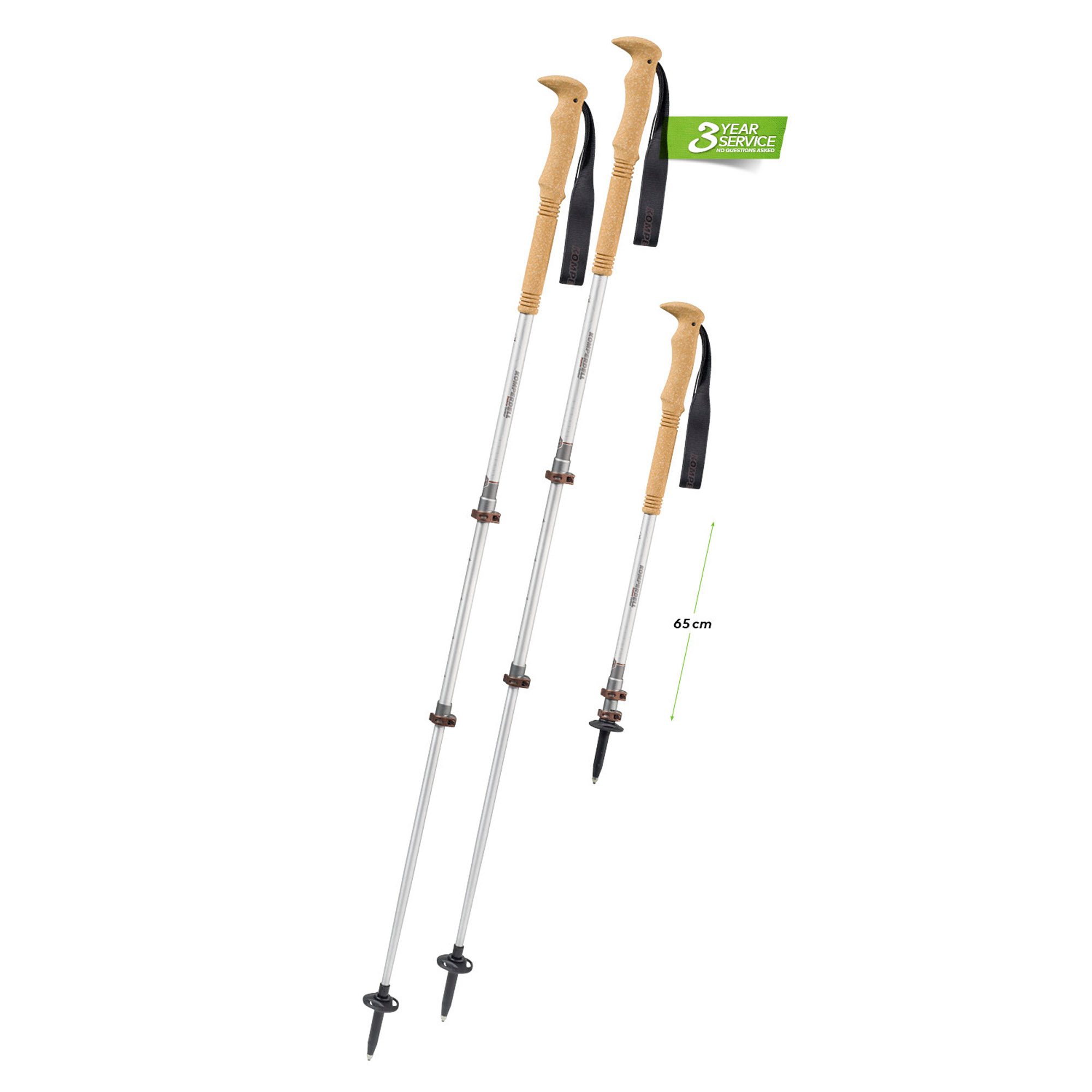 Cork trekking poles best sale