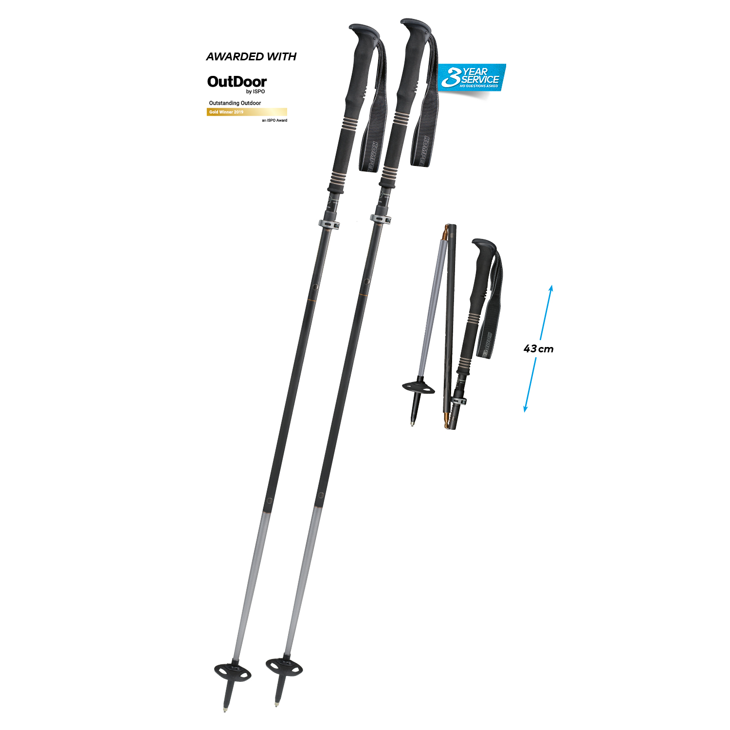 Komperdell Trekking & Hiking Trekking Carbon